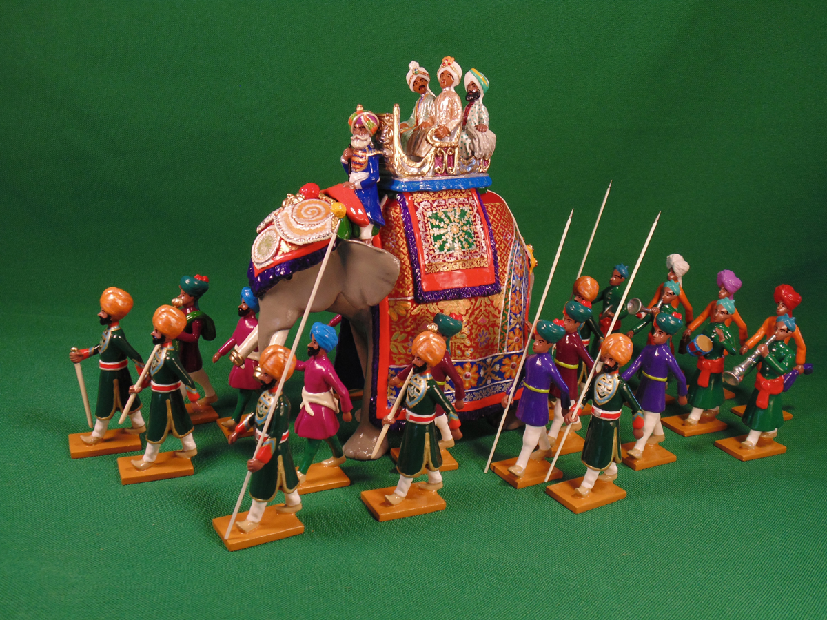 Beau Geste sets 555, 556, 557 and 558. The Bansda Group