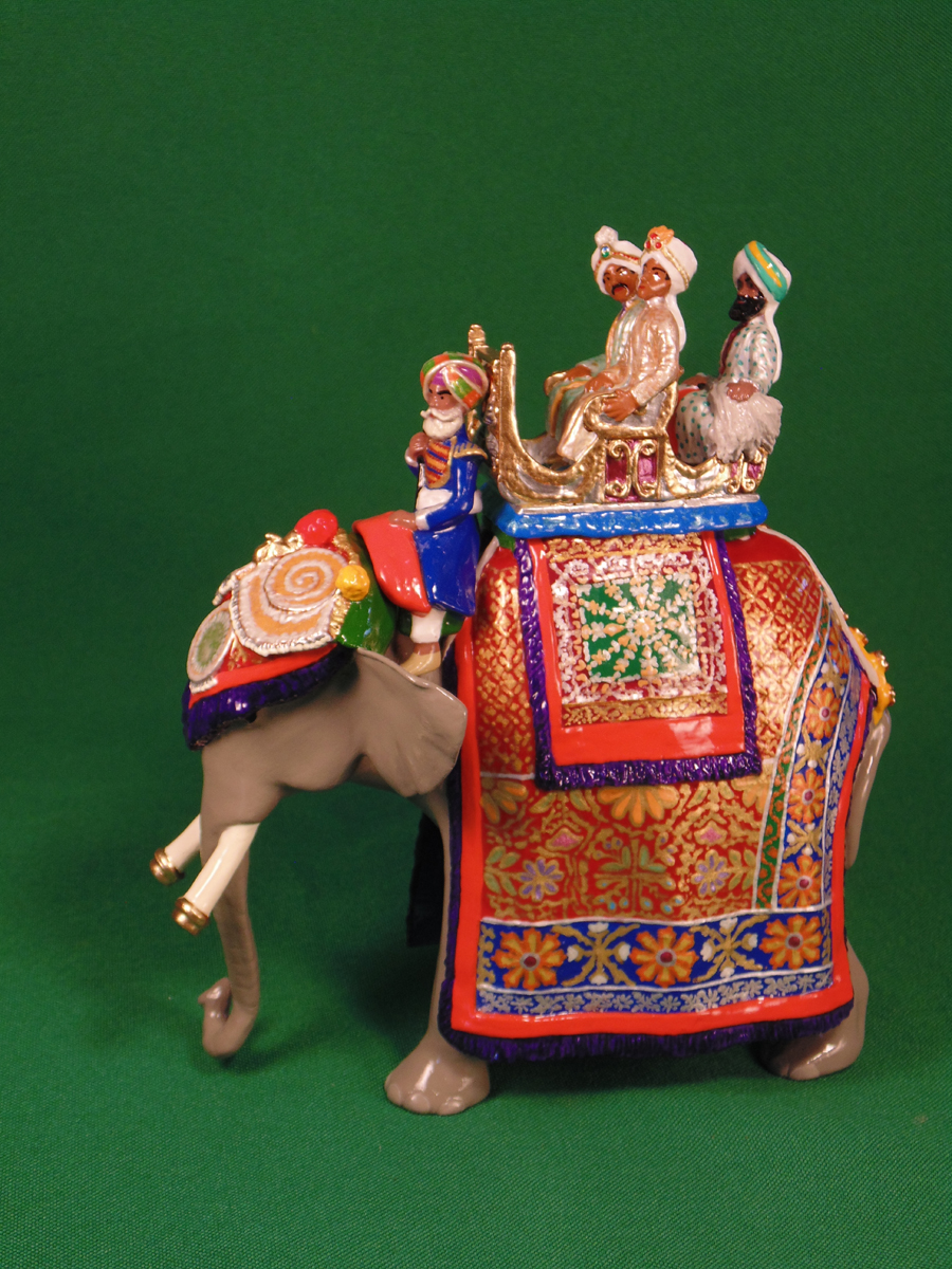 Beau Geste Set 555 - State Elephant of Bansda, Delhi Durbar, 1903.