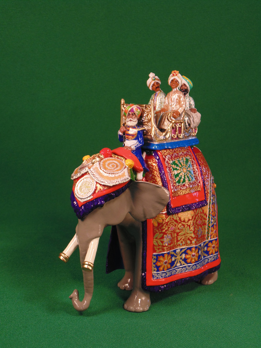 Beau Geste Set 555 - State Elephant of Bansda, Delhi Durbar, 1903.
