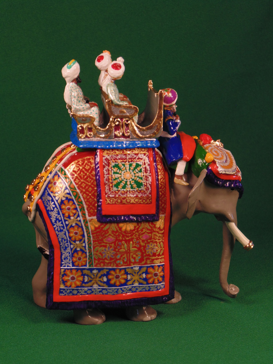 Beau Geste Set 555 - State Elephant of Bansda, Delhi Durbar, 1903.