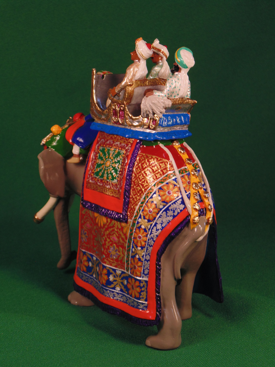 Beau Geste Set 555 - State Elephant of Bansda, Delhi Durbar, 1903.