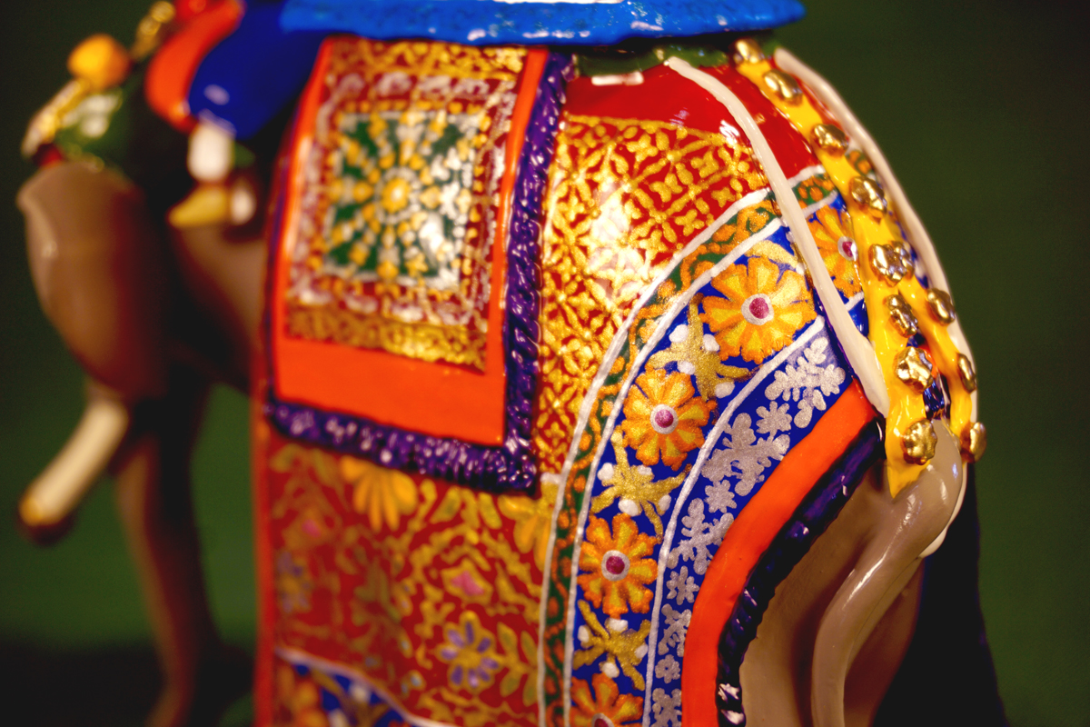 Beau Geste Set 555 - State Elephant of Bansda, Delhi Durbar, 1903.